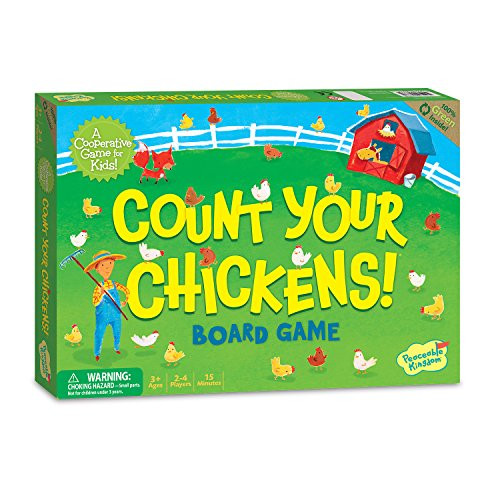 Peaceable Kingdom Count Your Chickens Award Winning Cooperative Counting Game for Kids Peaceable Kingdom Count Your Chickens Award Winning Cooperative Counting Game for Kids