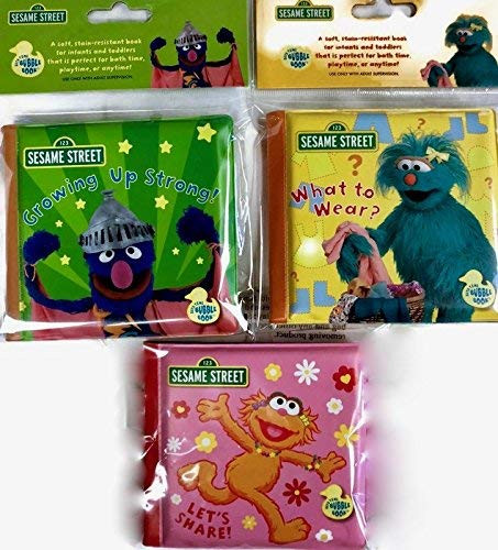 Sesame Street Bath Time Bubble Book