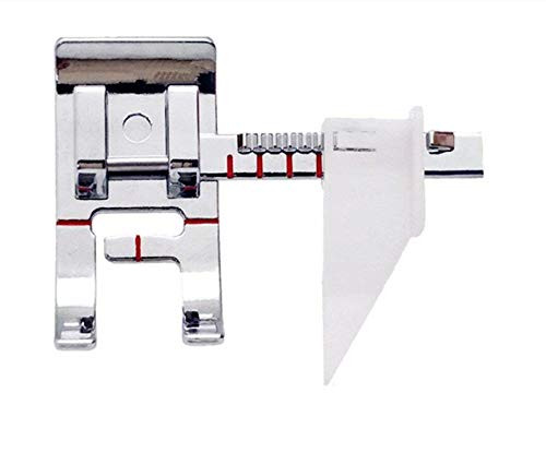 Adjustable Measured Sewing Machine Presser Feet Compatible with Most Low Shank Domestic Sew Machine Straight Seam Guide Pressure Foot