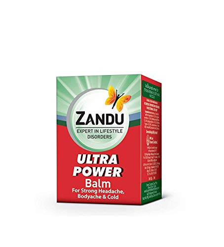 Pack of 20  Zandu Ultra Power Balm  8ml