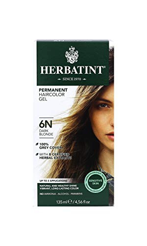 Herbatint Permanent Haircolor Gel 6N Dark Blonde 456 Ounce