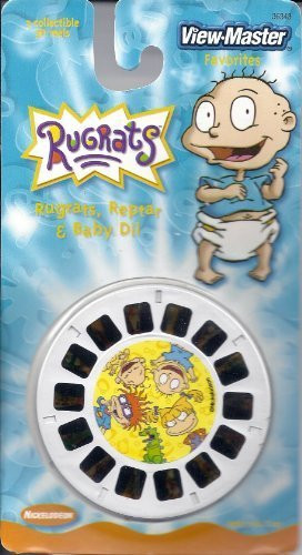 Nickelodeon Rugrats, Reptar & Baby Dill 3d View-Master 3 Reel Set