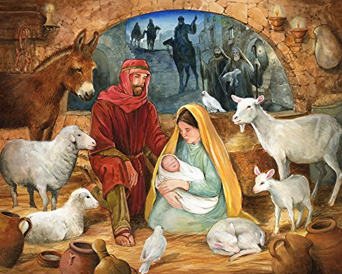 Vermont Christmas Company Emmanuel Jigsaw Puzzle 1000 Piece