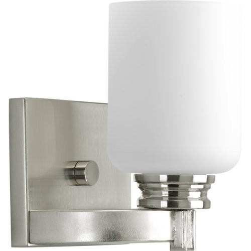 Progress Lighting P303009 Orbitz One Light Bath Vanity Brushed Nickel Finish