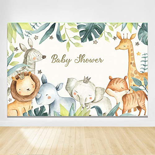 Felizotos Safari Theme Baby Shower Backdrop Jungle Animal Boy Baby Shower Backdrops Photography Background Party Photo Booth Banner 6x4ft Felizotos Safari Theme Baby Shower Backdrop Jungle Animal Boy Baby Shower Backdrops Photography Background Party Photo Booth Banner 6x4ft