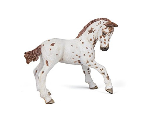 Papo Brown Appaloosa Foal Figure Multicolor