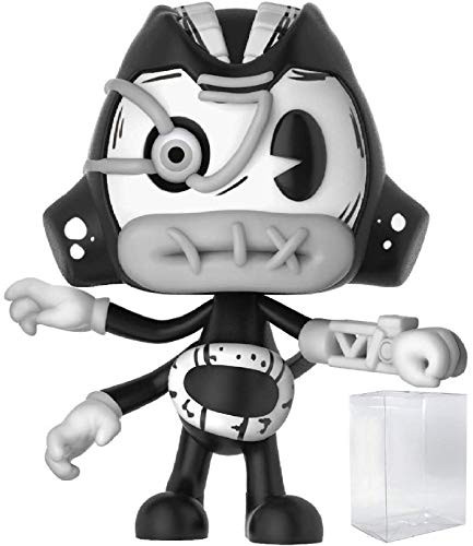 Funko Pop! Games: Bendy and The Ink Machine - Striker Vinyl Figure (Bundled with Pop Box Protector Case)