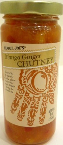 Trader Joes Mango Ginger Gourmet Chutney Inspired By the Chutneys of India Great on Sandwiches  Hot or Cold Meats by Trader Joes Foods