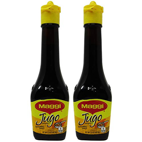 Jugo Maggi Seasoning Sauces Lot Of Two 338 oz Each Glass Bottles Sealed