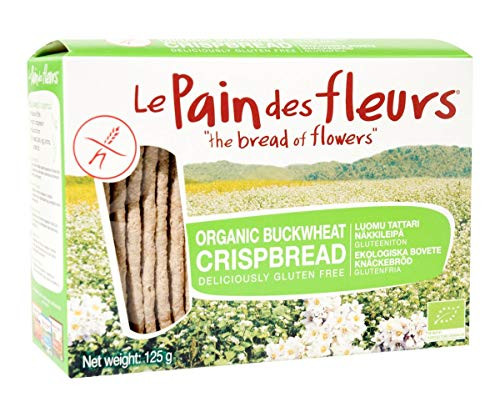 Le Pain des Fleurs  Organic Buckwheat Crispbread  125g Case of 6