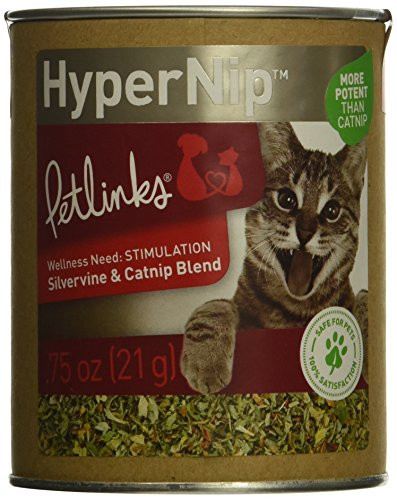 Petlinks Hypernip Silvervine Blend Catnip  075 Oz Multicolor Model 786306493745
