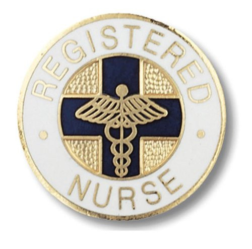 Prestige Medical Emblem Pin Registered Nurse