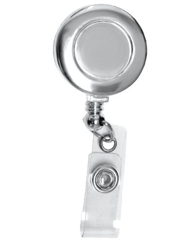 Prestige Medical Retracteze Id Holder Silver
