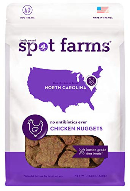 Spot Farms All Natural Human Grade Dog Treats Chicken Nuggets 12 Ounce Spot Farms All Natural Human Grade Dog Treats Chicken Nuggets 12 Ounce