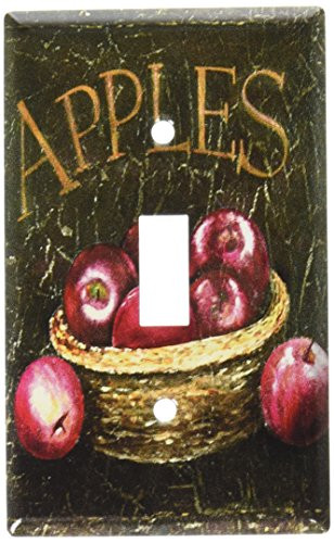 Art Plates - Dark Apples Switch Plate - Single Toggle