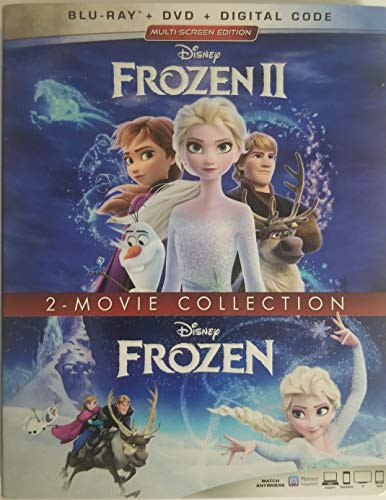 Frozen Blu Ray Double Feature Part 1 and 2
