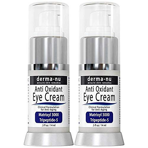 Eye Cream For Dark Circles And Puffiness  Treatment For Under Eye Wrinkles Dark Circles Crows Feet And Puffy Eyes  Moisturizer for Sensitive Eyes With Anti Aging Properties  2Pack
