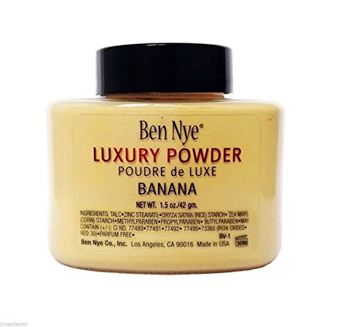 Ben Nye Authentic Luxury Banana Powder Bottle Face Makeup Kim Kardashian 15 oz Ben Nye Authentic Luxury Banana Powder Bottle Face Makeup Kim Kardashian 15 oz