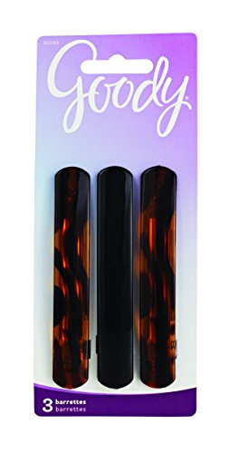 Goody Classics Rounded Hair Barrette 3 Count