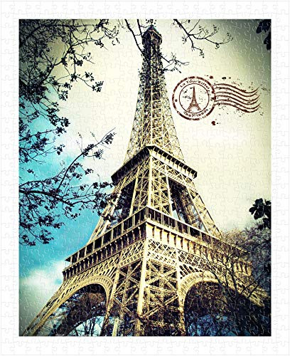 Pintoo  H1486  Eiffel Tower  500 Piece Plastic Puzzle