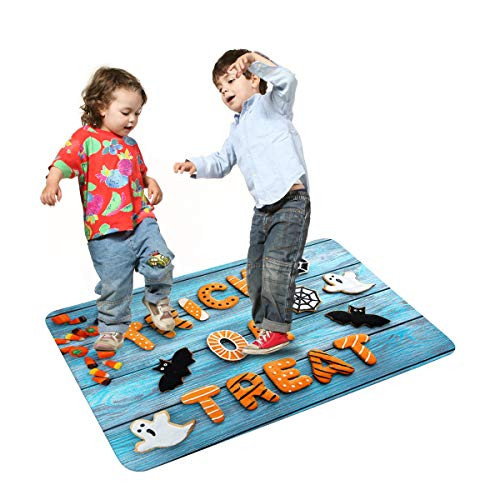 ZUKIBO Halloween Doormat Welcome Trick or Treat Door Mat 236157 inch for Halloween Decorative Indoor Outdoor Mat ZUKIBO Halloween Doormat Welcome Trick or Treat Door Mat 236157 inch for Halloween Decorative Indoor Outdoor Mat