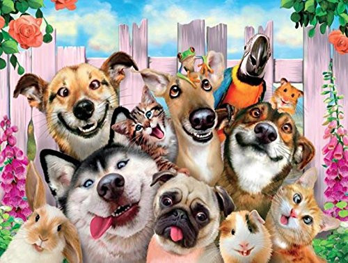 Ceaco Backyard Selfie Puzzle (550 Pieces)