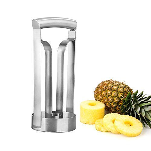 Pineapple Corer Stainless Steel Pineapple Corer Peeler Pineapple Cutter Fruit tool Easy Kitchen Tool Pineapple Corer Stainless Steel Pineapple Corer Peeler Pineapple Cutter Fruit tool Easy Kitchen Tool