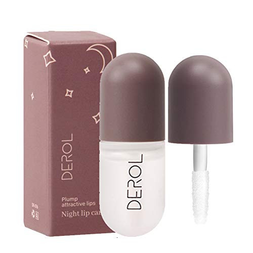 DAGEDA Natural Mint Lip Plumper Light Lip SerumNight Lip Care Serum Lip Plumping Balm Moisturizing Clear Lip Gloss Lip Enhancer For Plant Extracts Fuller  Hydrated Beauty Lips?55ML?