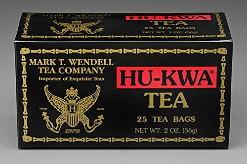 HuKwa Lapsang Souchong Black Tea Box of 25 Tea Bags