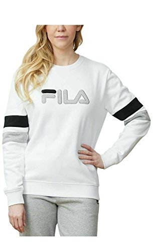 Fila Womens Natalie Crewneck Sweatshirt White Small