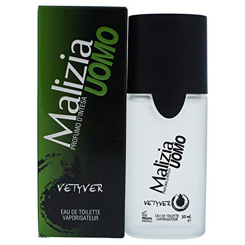 Vetyver Malizia Uomo Eau de Toilette Spray for Men 17 Ounce