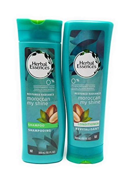 Herbal Essences Moroccan My Shine Nourishing Shampoo Conditioner Set 101 Fl Oz Ea Herbal Essences Moroccan My Shine Nourishing Shampoo Conditioner Set 101 Fl Oz Ea