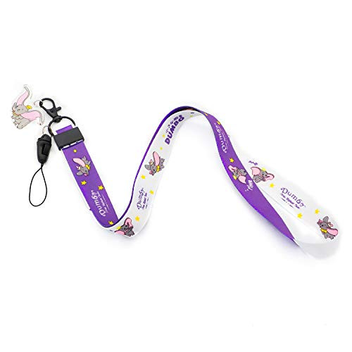Dumbo Lanyard Keychain ID Card Badge Holder