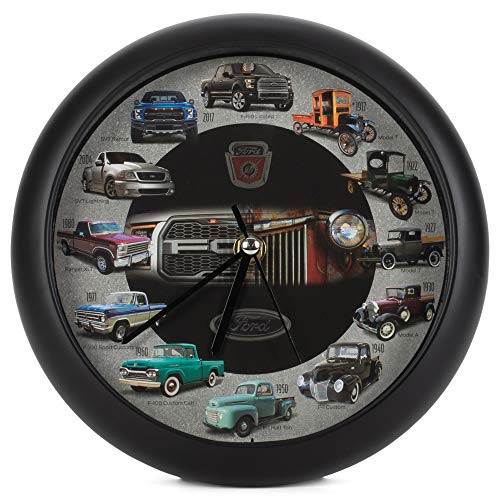 Mark Feldstein History of Ford Trucks Model T  F150 Sound Wall Clock 8 Inch