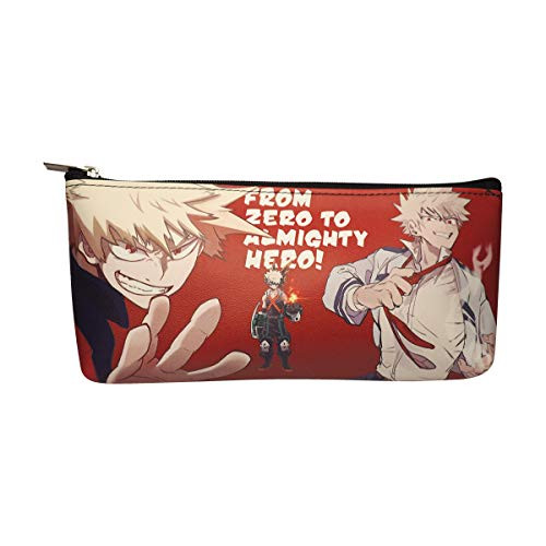 My Hero Academia Pencil case with Katsuki Bakugo Figure Print My Hero Academia Pencil case with Katsuki Bakugo Figure Print