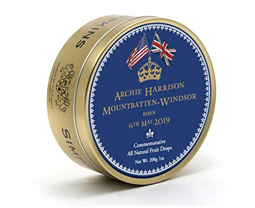 Simpkins Travel Sweets Archie Harrison Commemorative Tin Mixed Fruit One 7oz Tin