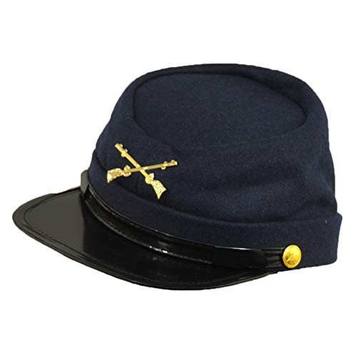 Wool Civil War Union Kepi Replica Hat LXL