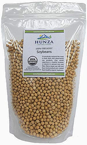 Hunza Organic Soybeans 2 lbs