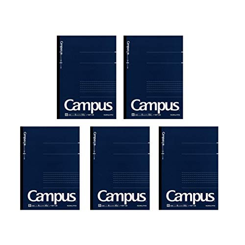 KOKUYO Campus Note Dot B Ruled 50 Sheets Semi B5 No5BTDB 5 Books Set