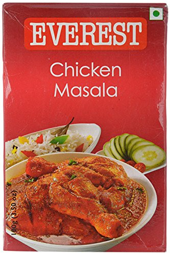 Pack of 100 gm Everest Masala Powder  Chicken 100g Carton BY ETHNICCHOICE