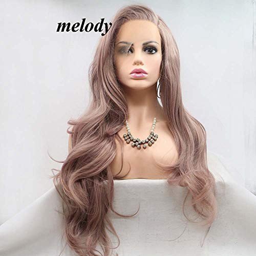 Melody Pink Long Wavy Wigs Synthetic Lace Front Wigs For Women Hair Side Parting Wigs Body Wave Hair Heat Resistant Fiber Hair Wigs Long Pink Wig Cosplay Wigs Melody Pink Long Wavy Wigs Synthetic Lace Front Wigs For Women Hair Side Parting Wigs Body Wave Hair Heat Resistant Fiber Hair Wigs Long Pink Wig Cosplay Wigs
