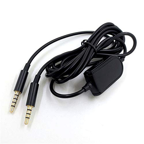 A40 A10 Inline Mute/Volume Control Cable Cord Lead for Gaming Headsets Compatible with Logitech G633 G933 Astro A10 A40 A30 A50 Xbox One Play Station PS4 Smartphone Audio Cable Cord Lead