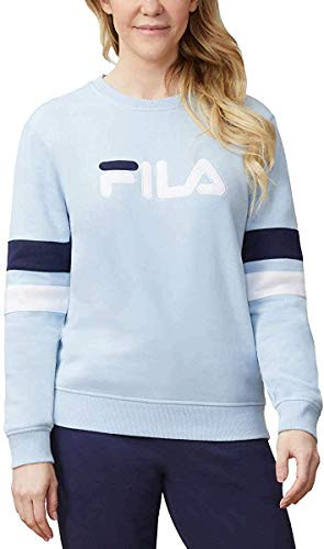 Fila Ladies French Terry Crewneck XL Light Blue