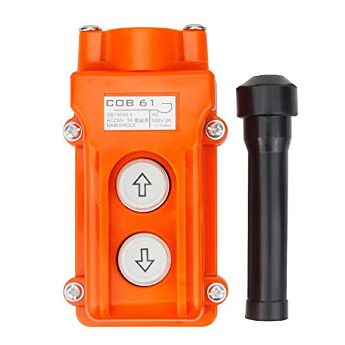 Electrical Buddy Rainproof Hoist Crane Push Button Switch COB61 Crane Pendant Control Station UP Down Hoist Switch