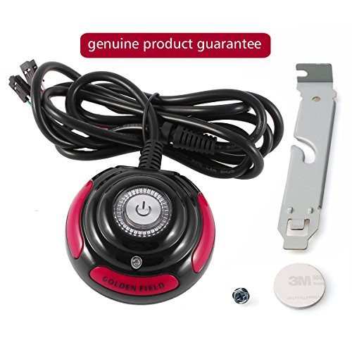 Bluesky Desktop Computer Case Power Supply Reset HDD Button Switch (red)