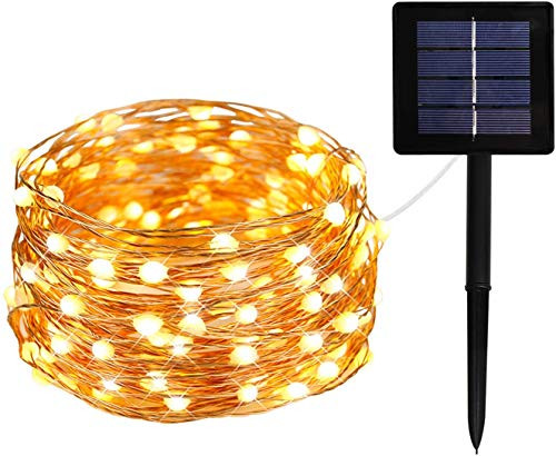 Albelt Outdoor Solar String Lights Upgraded UltraBright 100LED Solar Lights Outdoor Waterproof 8 Modes Copper Wire Solar Fairy Lights for Wedding Patio Garden Tree Yard Party Warm White Albelt Outdoor Solar String Lights Upgraded UltraBright 100LED Solar Lights Outdoor Waterproof 8 Modes Copper Wire Solar Fairy Lights for Wedding Patio Garden Tree Yard Party Warm White