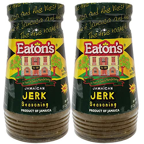 Eatons Jamaican Mild Jerk Seasoning 11 Ounce Pack of 2