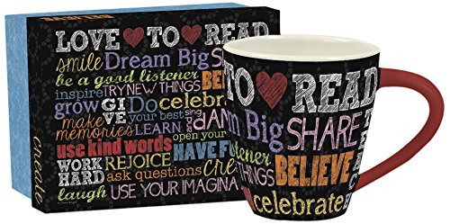 LANG - 17 oz Ceramic Cafe Mug  - "Dream Big" - Artwork by Susan Winget