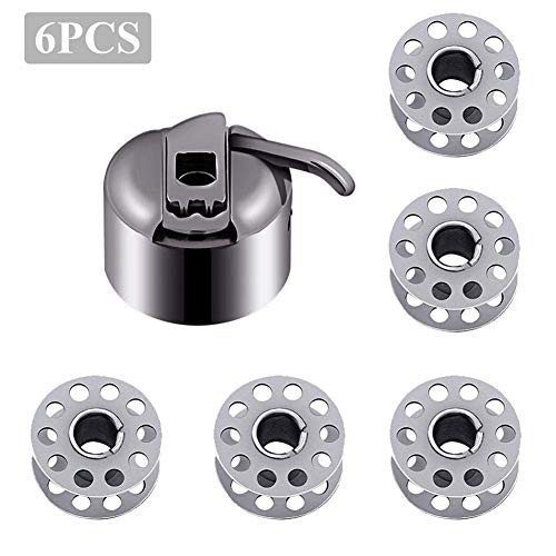 Sewing Machine Bobbins for Brother Janome Singer Kenmore Front Loading Class 15 Machines Home Embroidery Metal 5pcs Sewing Machine Bobbins for Brother Janome Singer Kenmore Front Loading Class 15 Machines Home Embroidery Metal 5pcs