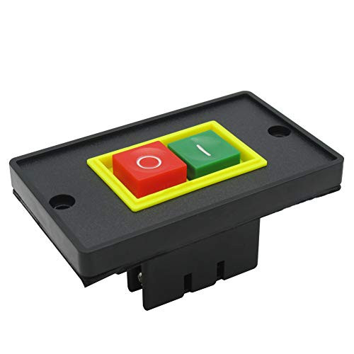 mxuteuk QCS1IO Push Button Switch OnOff Start Stop 10A AC 220V 380V?1 Year Warranty